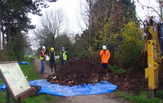 Digging back to Derby - Sandiacre December 2015